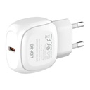 LDNIO A1206C zidni punjač, ​​USB-C, 27 W + USB-C na USB-C kabel (bijeli)