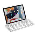 Bežična iPad tipkovnica Omoton KB088 s držačem za tablet (srebrna)