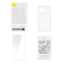 Transparent Case i kaljeno staklo set Baseus Corning za iPhone 12 Pro Max