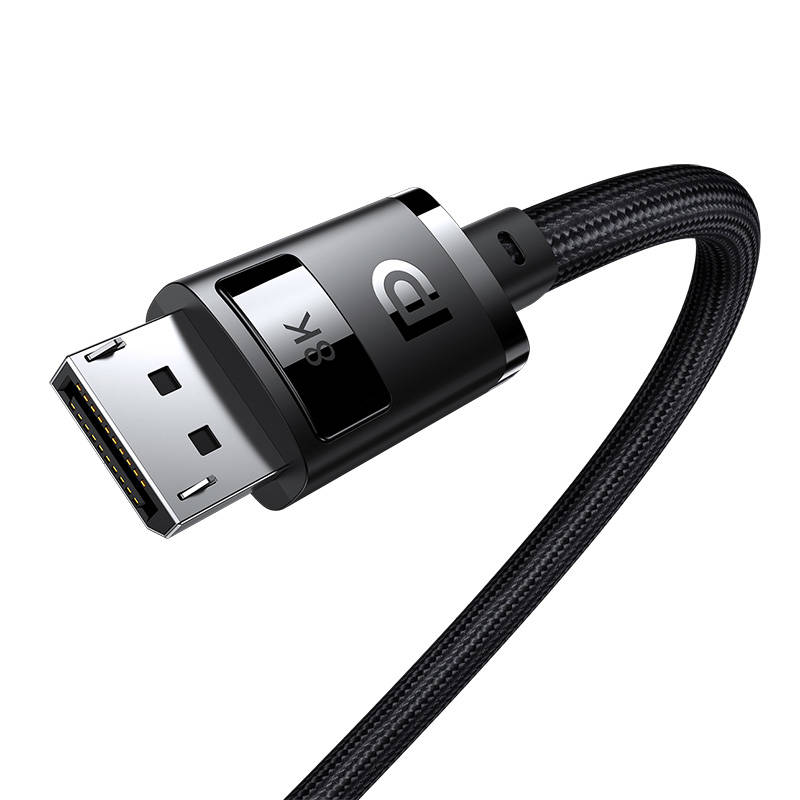 DP 8K na DP 8K kabel Baseus High Definition 5m (crni)