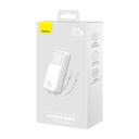 Powerbank Baseus Comet 20000mAh, USB do USB-C, 22.5W (bijeli)