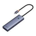 4u1 Hub Baseus UltraJoy USB-C do USB 3.0 (svemirsko siva)