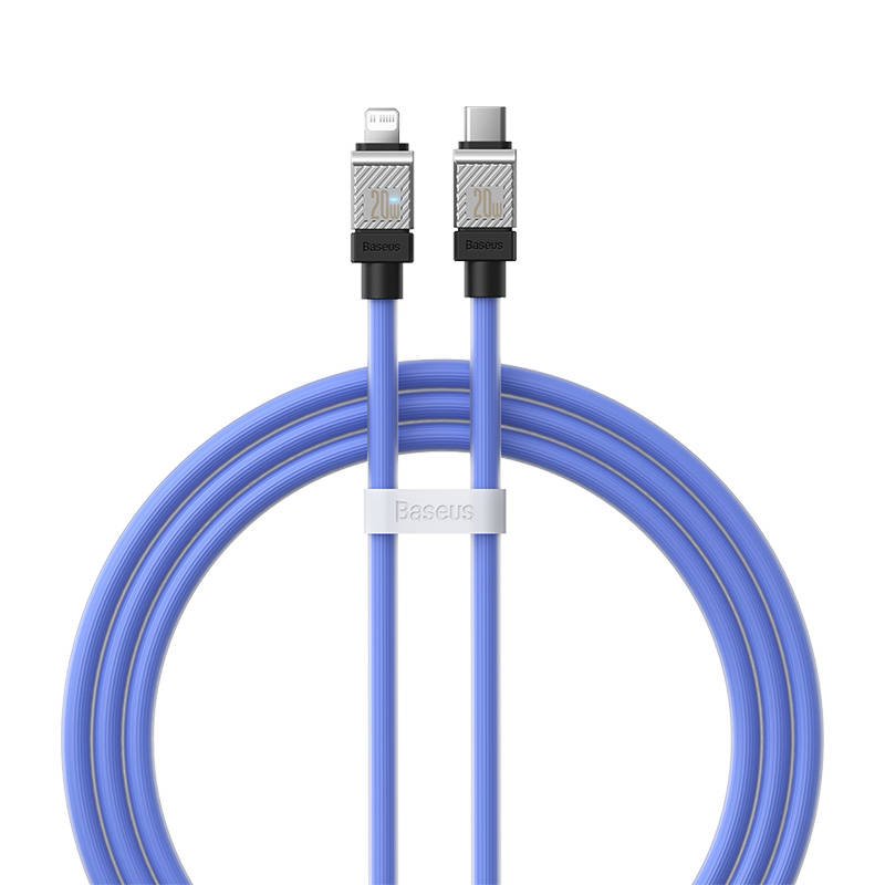 Kabel za brzo punjenje Baseus USB-C na Coolplay Series 1m, 20W (ljubičasti)