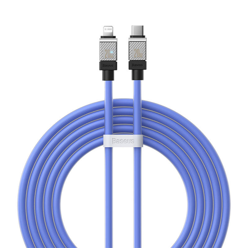 Kabel za brzo punjenje Baseus USB-C na Coolplay Series 2m, 20W (ljubičasti)