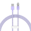 Kabel za brzo punjenje Baseus USB-A na Lightning Explorer Series 1m 2.4A (ljubičasti)