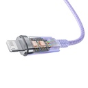 Kabel za brzo punjenje Baseus USB-A na Lightning Explorer Series 1m 2.4A (ljubičasti)