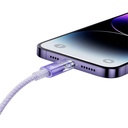 Kabel za brzo punjenje Baseus USB-A na Lightning Explorer Series 1m 2.4A (ljubičasti)