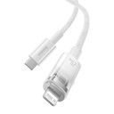 Kabel za brzo punjenje Baseus USB-C na Lightning Explorer Series 2m, 20W (bijeli)