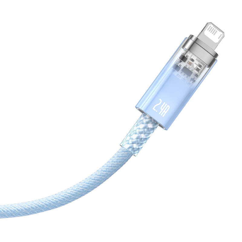 Kabel za brzo punjenje Baseus Explorer USB na Lightning 2.4A 1M (plavi)