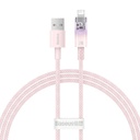 Kabel za brzo punjenje Baseus USB-A na Lightning Explorer Series 1m, 2.4A (ružičasti)