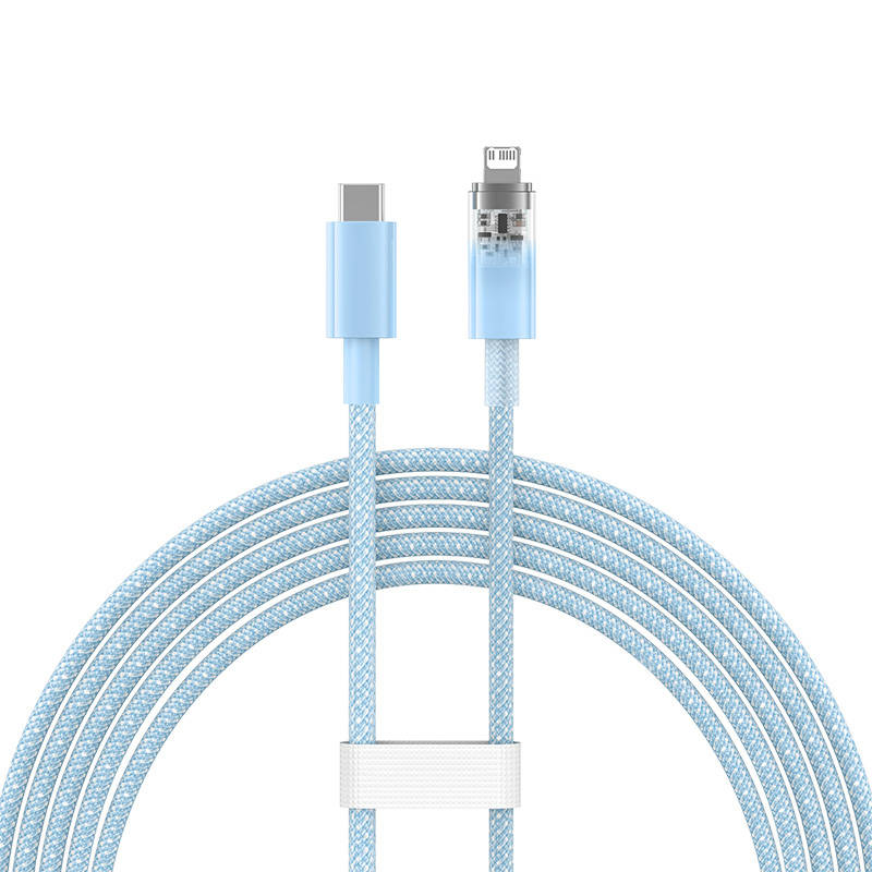 Kabel za brzo punjenje Baseus USB-C na Lightning Explorer Series 2m, 20W (plavi)