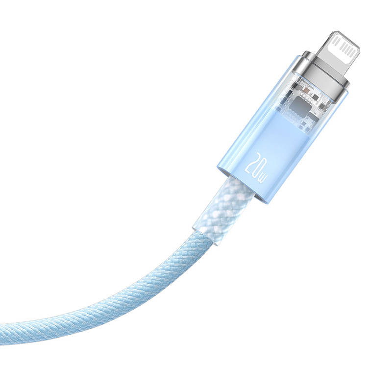 Kabel za brzo punjenje Baseus USB-C na Lightning Explorer Series 2m, 20W (plavi)