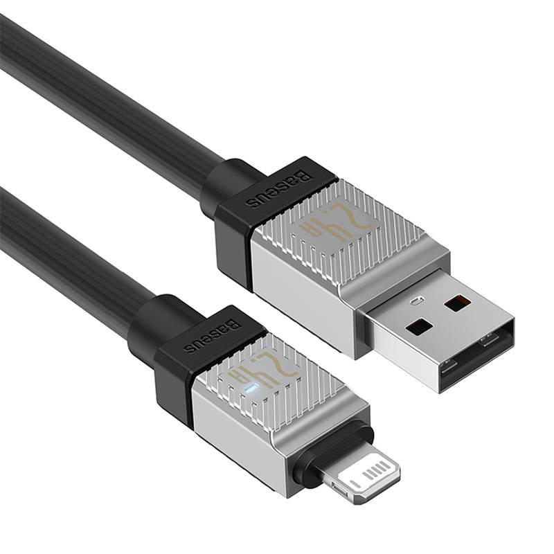 Kabel za brzo punjenje Baseus USB-A na Lightning Coolplay Series 1m, 2.4 (crni)