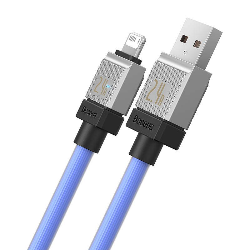 Kabel za brzo punjenje Baseus USB-A na Lightning Coolplay Series 1m, 2.4A (bijeli)