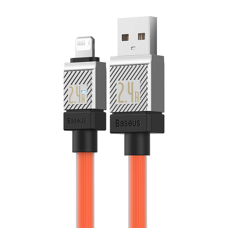 Kabel za brzo punjenje Baseus USB-A na Lightning Coolplay Series 1m, 2.4A (narančasti)