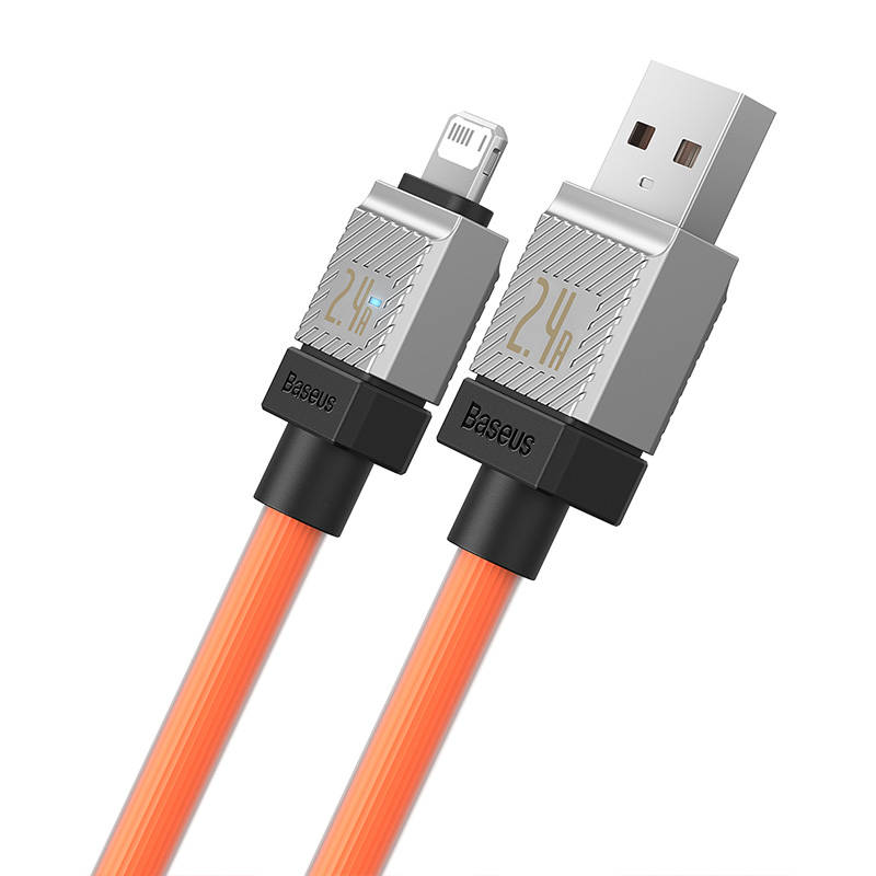 Kabel za brzo punjenje Baseus USB-A na Lightning Coolplay Series 1m, 2.4A (narančasti)