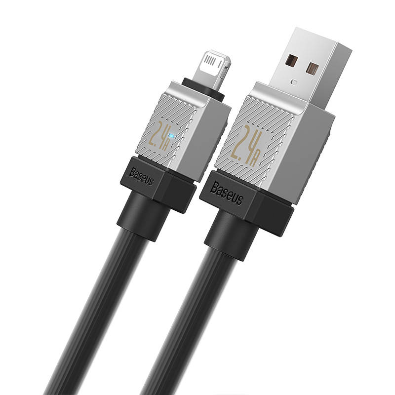 Kabel za brzo punjenje Baseus USB-A na Lightning CoolPlay Series 2m, 2.4A (crni)