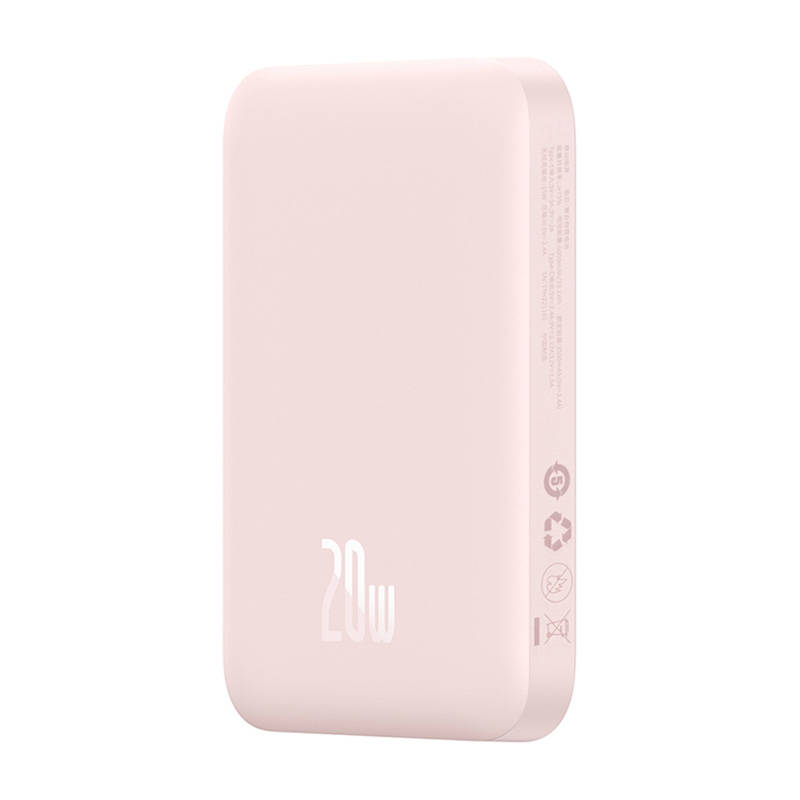 Powerbank Baseus Magnetic Mini 6000mAh 20W (roza)