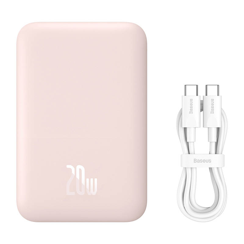 Powerbank Baseus Magnetic Mini 6000mAh 20W (roza)