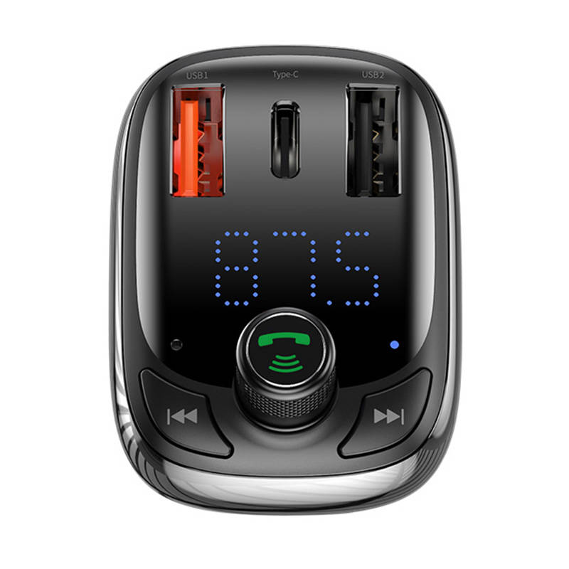 Automobilski Bluetooth MP3 player Baseus T Shaped S-13 Black OS