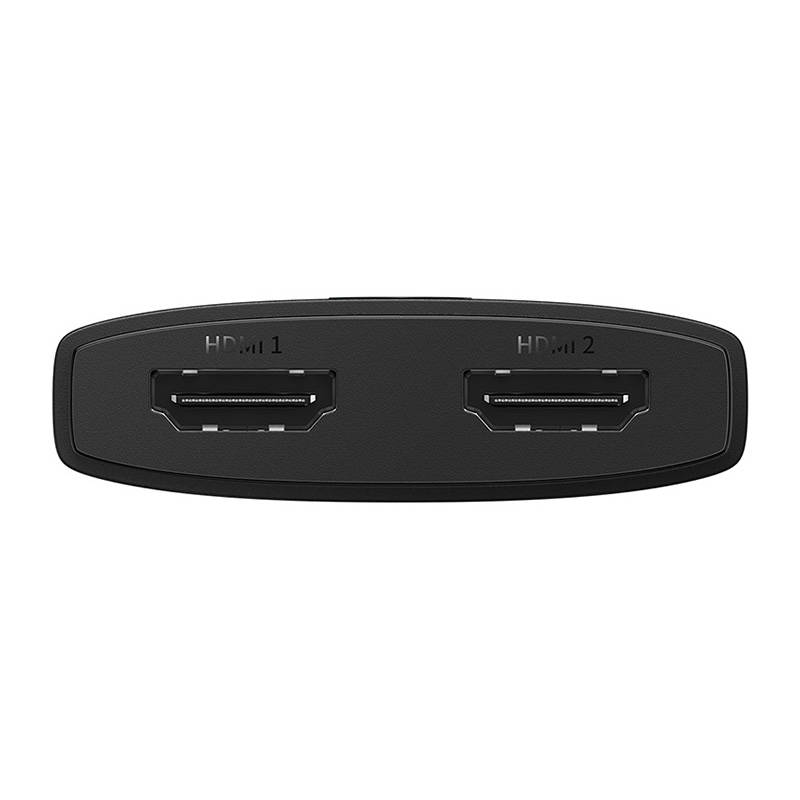 HDMI Switch Baseus s klasterom kabela od 1 m crne boje