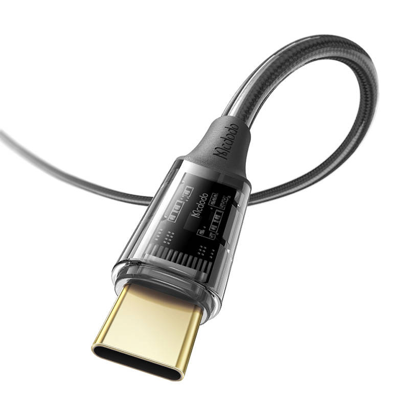 Kabel USB-C Mcdodo CA-2092 6A, 1.8m (crni)