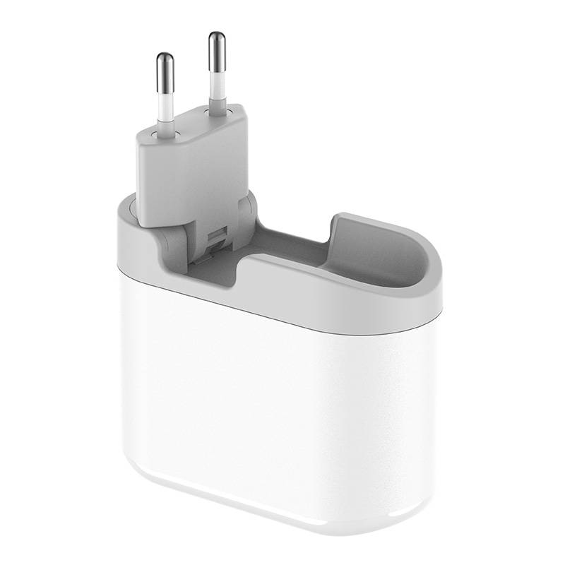 Budi 328E univerzalni zidni punjač, ​​USB + USB-C, 18 W + EU/UK/US adapteri (bijeli)