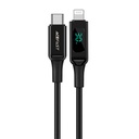 Kabel USB-C na Lightning Acefast C6-01, 1,2 m (crni)(Paket od 5)