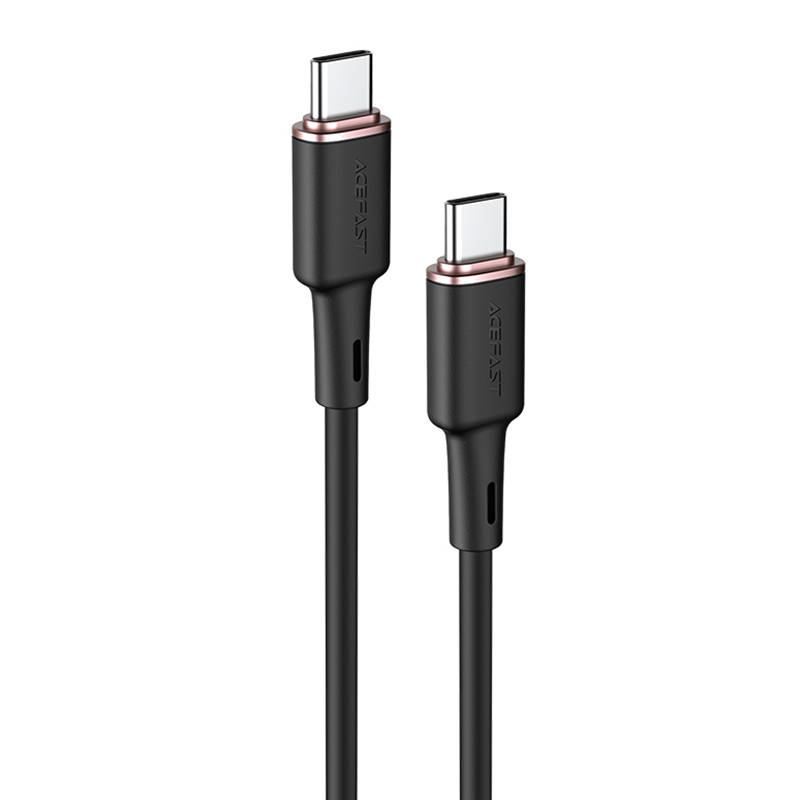 Kabel USB-C na USB-C Acefast C2-03 1.2m (crni)(Paket od 5)