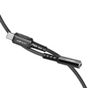 Adapter USB-C na mini jack 3,5mm Acefast C1-07 18cm (crni)(Paket od 5)