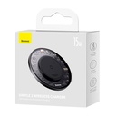 Bežični Qi induktivni punjač Baseus Simple 2, 15W s USB-C na USB-C kabelom (crni)(Paket od 5)