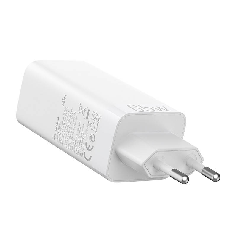 Zidni punjač EU 2xUSB-C(65W/30W) USB-A(30W) Vention, FEDW0-EU, 2.4A, PD 3.0