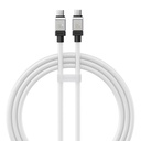 Kabel USB-C na USB-C Baseus CoolPlay, 100W, 1m (bijeli)