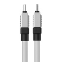 Kabel USB-C na USB-C Baseus CoolPlay, 100W, 1m (bijeli)