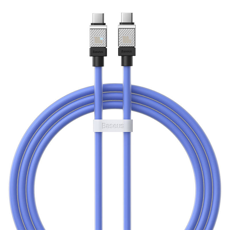 Kabel USB-C do USB-C Baseus CoolPlay 100W 1m (plavi)