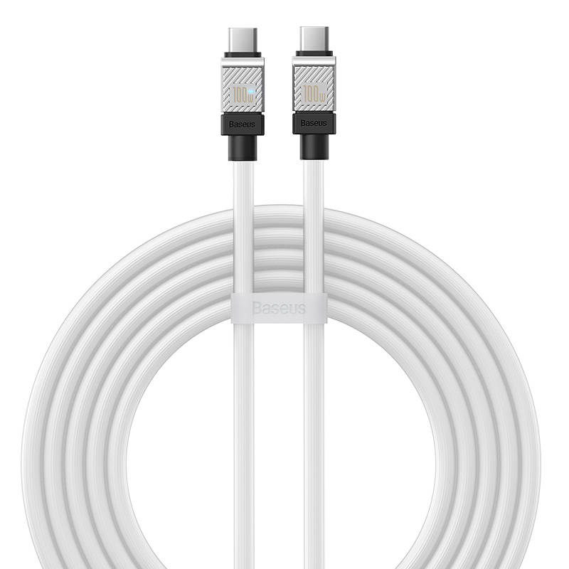 Kabel USB-C do USB-C Baseus CoolPlay 100W 2m (bijeli)