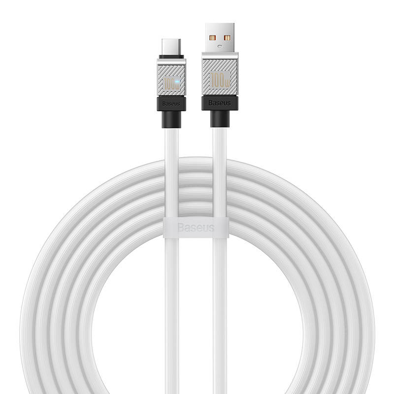 Kabel USB do USB-C Baseus CoolPlay 100W 2m (bijeli)