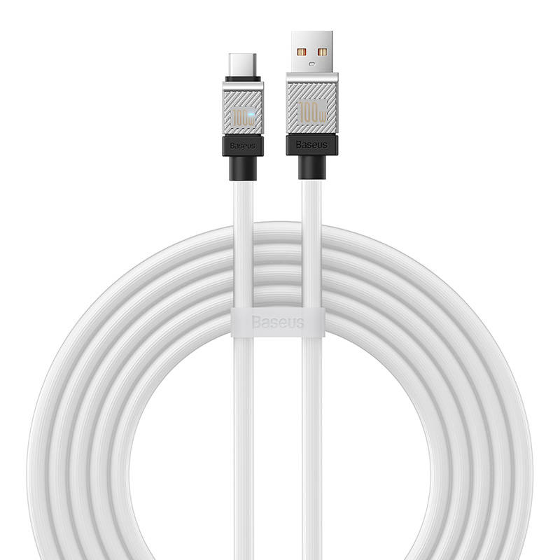 Kabel USB do USB-C Baseus CoolPlay 100W 2m (bijeli)