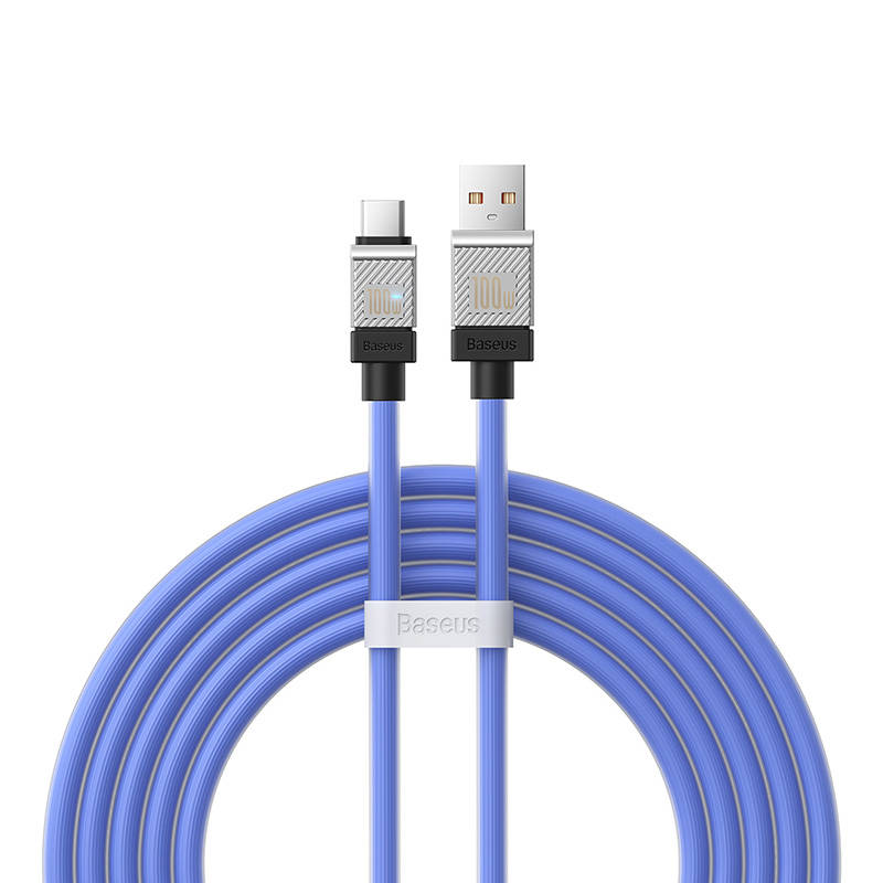 Kabel USB do USB-C Baseus CoolPlay 100W 2m (plavi)