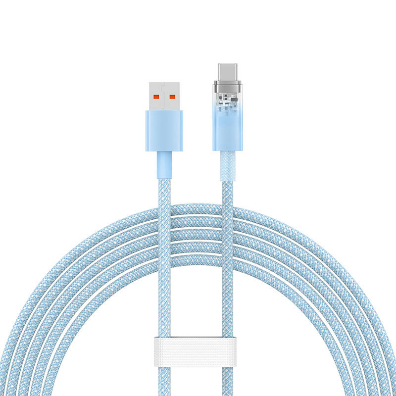 Kabel za brzo punjenje Baseus Explorer serije USB na USB-C 100 W, 2 m (plavi)