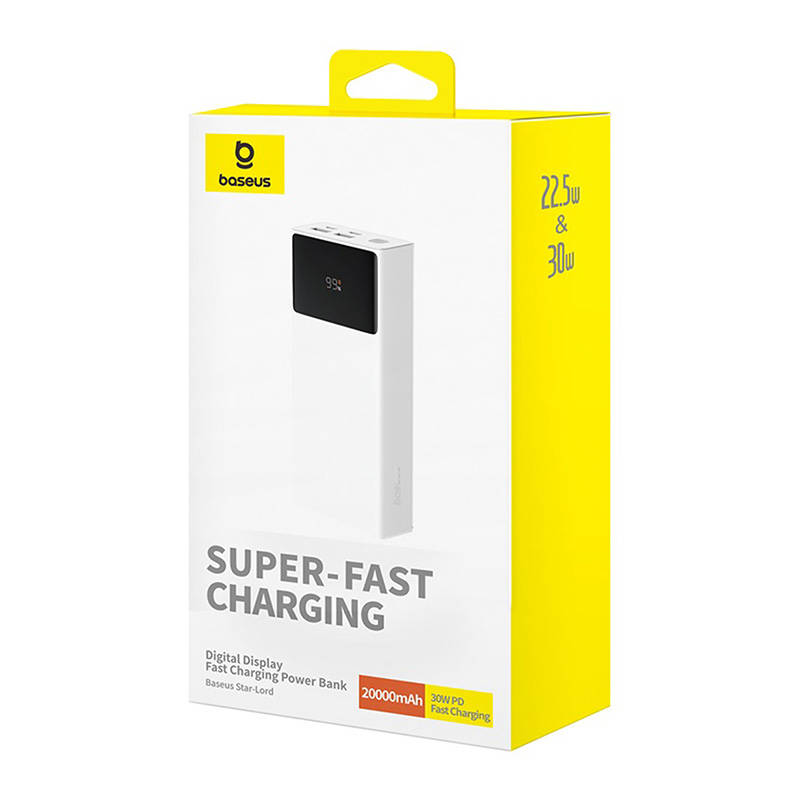 Powerbank Baseus OS Star-Lord 20000mAh, 30W (bijeli)