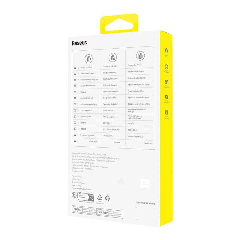 Telefonska torbica za iP 14 Baseus OS-Lucent Series (prozirna)