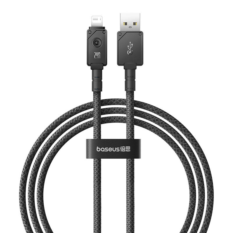 Kabel za brzo punjenje Baseus Explorer 2.4A 1M (crni)