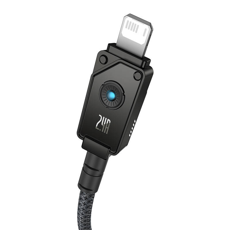 Kabel za brzo punjenje Baseus Explorer 2.4A 1M (crni)