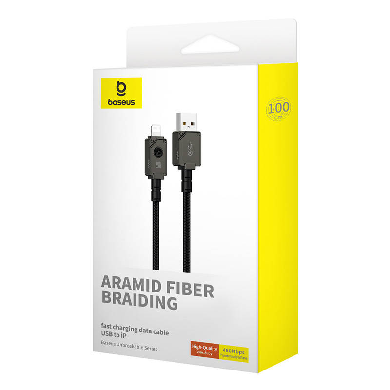 Kabel za brzo punjenje Baseus Explorer 2.4A 1M (crni)