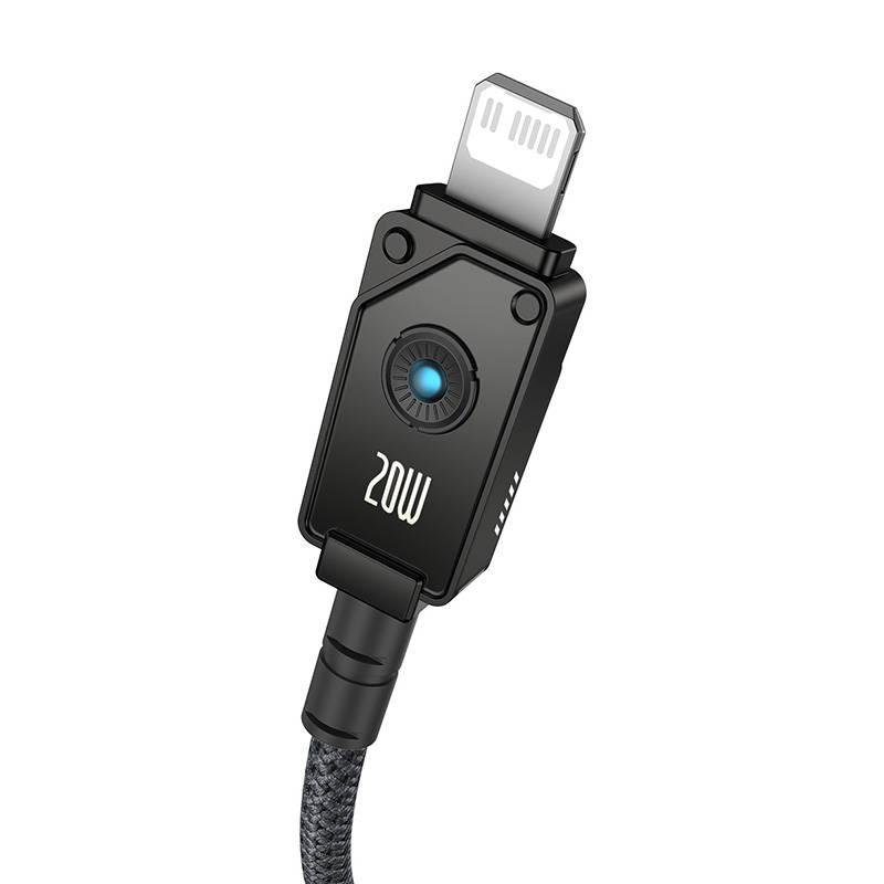 Kabel za brzo punjenje Baseus USB C TO IP 20A 1M (crni)