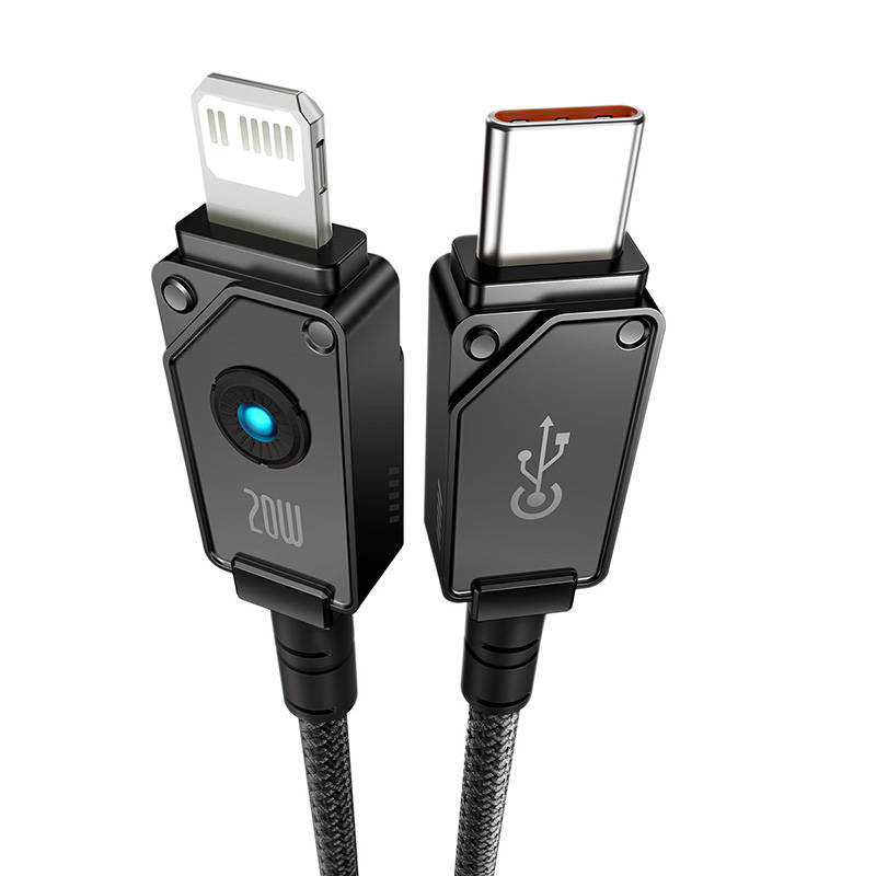 Kabel za brzo punjenje Baseus USB C TO IP 20A 1M (crni)