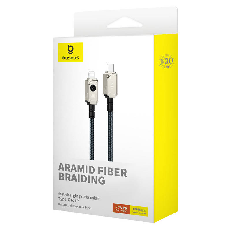 Kabel za brzo punjenje Baseus USB-C na IP, 20A 1M (plavi)