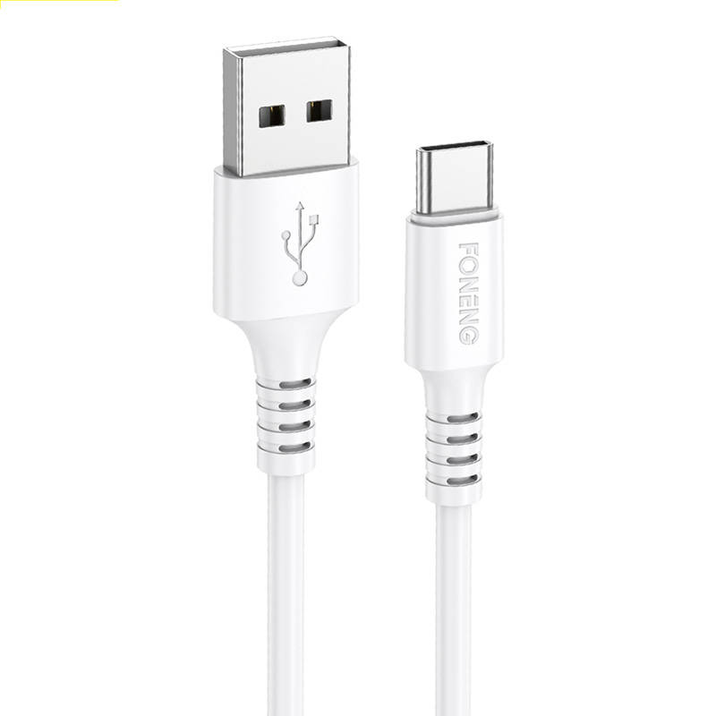 Kabel USB na USB C Foneng, x85 3A Quick Charge, 1m (bijeli)