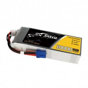 TATTU 10000mAh 14.8V 30C 4S1P Lipo baterija s EC5